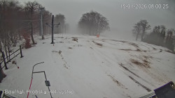 Vrchol Bouřňák, pohled na jih