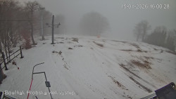 Vrchol Bouřňák, pohled na jih