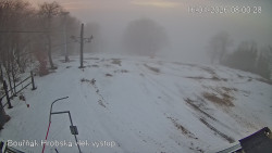 Vrchol Bouřňák, pohled na jih