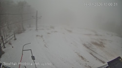 Vrchol Bouřňák, pohled na jih