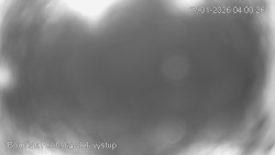 Vrchol Bouřňák, pohled na jih