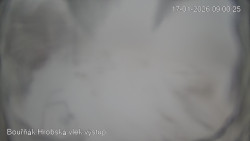 Vrchol Bouřňák, pohled na jih