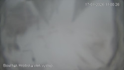 Vrchol Bouřňák, pohled na jih