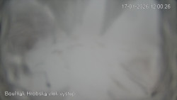 Vrchol Bouřňák, pohled na jih