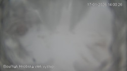 Vrchol Bouřňák, pohled na jih