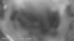 Vrchol Bouřňák, pohled na jih