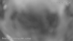 Vrchol Bouřňák, pohled na jih