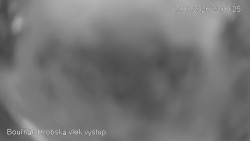 Vrchol Bouřňák, pohled na jih