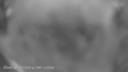 Vrchol Bouřňák, pohled na jih