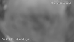 Vrchol Bouřňák, pohled na jih