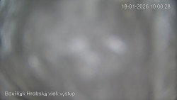 Vrchol Bouřňák, pohled na jih