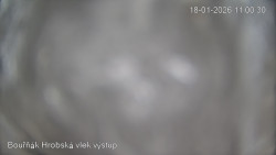 Vrchol Bouřňák, pohled na jih