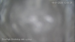 Vrchol Bouřňák, pohled na jih