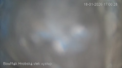 Vrchol Bouřňák, pohled na jih