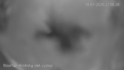 Vrchol Bouřňák, pohled na jih