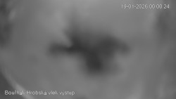 Vrchol Bouřňák, pohled na jih