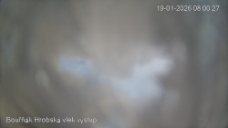 Vrchol Bouřňák, pohled na jih