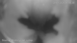 Vrchol Bouřňák, pohled na jih