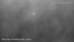 Vrchol Bouřňák, pohled na jih