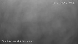 Vrchol Bouřňák, pohled na jih