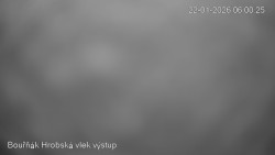 Vrchol Bouřňák, pohled na jih