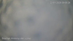 Vrchol Bouřňák, pohled na jih