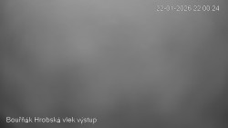 Vrchol Bouřňák, pohled na jih