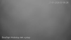 Vrchol Bouřňák, pohled na jih