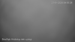 Vrchol Bouřňák, pohled na jih