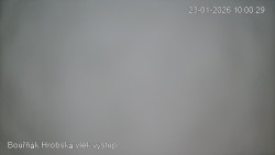 Vrchol Bouřňák, pohled na jih