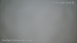 Vrchol Bouřňák, pohled na jih