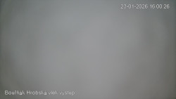 Vrchol Bouřňák, pohled na jih