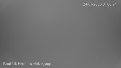 Vrchol Bouřňák, pohled na jih