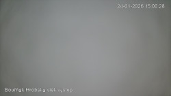 Vrchol Bouřňák, pohled na jih