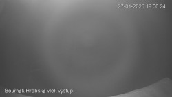 Vrchol Bouřňák, pohled na jih