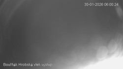 Vrchol Bouřňák, pohled na jih