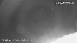 Vrchol Bouřňák, pohled na jih