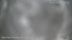 Vrchol Bouřňák, pohled na jih