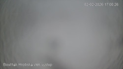 Vrchol Bouřňák, pohled na jih