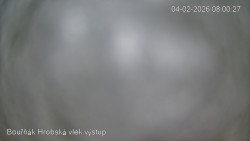 Vrchol Bouřňák, pohled na jih