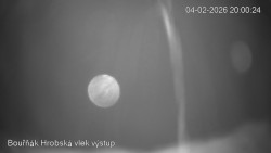 Vrchol Bouřňák, pohled na jih