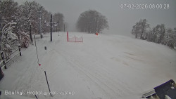 Vrchol Bouřňák, pohled na jih