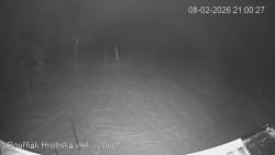 Vrchol Bouřňák, pohled na jih