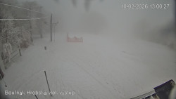 Vrchol Bouřňák, pohled na jih