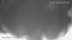 Vrchol Bouřňák, pohled na jih