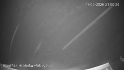 Vrchol Bouřňák, pohled na jih