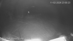 Vrchol Bouřňák, pohled na jih