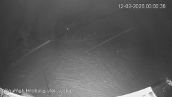 Vrchol Bouřňák, pohled na jih