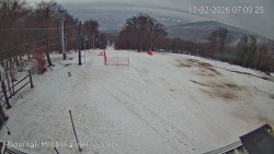 Vrchol Bouřňák, pohled na jih