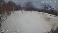 Vrchol Bouřňák, pohled na jih